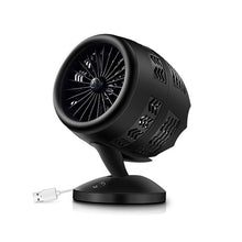 Load image into Gallery viewer, TOMNEW Portable Rotary USB Charged  Double Leaf  Intelligent Fan Turbine Convection Circulating Air Cooler Summer Fan